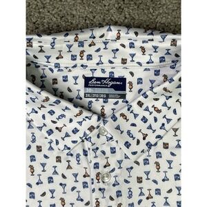 Ben Hogan Performance Polo Shirt Men's 3XL Cocktail Stretch UPF protection NEW